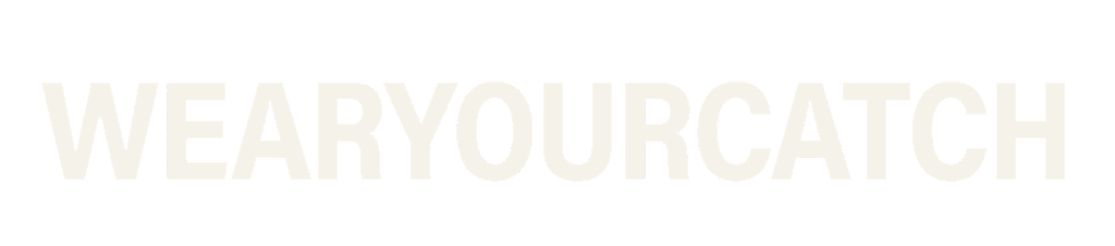 WearYourCatch fishing clothing wordmark
